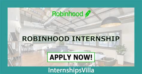 robinhood internship|robinhood summer internships.